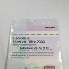 Microsoft Office 2000 Premium & Professional- With Product Key, Sleeved, Sealed picture