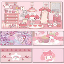 Cartoon My Melody Mouse Pad Anti Slip Large Table Mat Keyboard Pads 400*900mm  picture