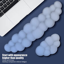Cloud Keyboard Wrist Rest, 2 Pcs Keyboard Mouse Wrist Rest, Memory Foam S,M,L  picture