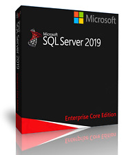 SQL Server 2019 Enterprise 96 Core License unlimited User CALs PHYSICAL ITEM CoA picture