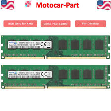 2pcs 8GB Desktop RAM DDR3 PC3-12800U 1600MHz DIMM RAM AMD AM3 AM3+ Motherboard picture