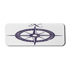 Ambesonne Compass Rectangle Non-Slip Mousepad, 31