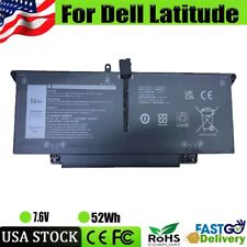 JHT2H Battery For Dell Latitude 7310 7410 Series 0WY9MP 04V5X2 HRGYV 0HRGYV 52Wh picture