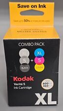 Kodak Verite 5 XL Combo Pack Ink Cartridge Black & Color XL Cartridge New Sealed picture
