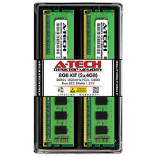 8GB 2x 4GB DDR3-1600 Crucial Ballistix BLS2K4G3D1609ES2LX0 Equivalent Memory RAM picture