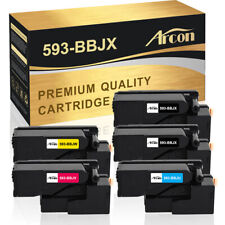 5 Pack Color 593-BBJX Toner Cartridge Compatible With Dell Laser E525W Printer picture