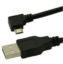 10ft USB 2.0 Type A Male to RIGHT ANGLED Micro-B 5-Pin Cable picture