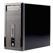 HP Windows 10 Desktop Computer PC AMD A4 8GB RAM 160GB HD Tower Radeon Graphics picture