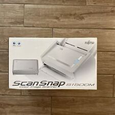 New Fujitsu ScanSnap S1500M Color Sheet-Fed Duplex Scanner for MAC Open Box picture