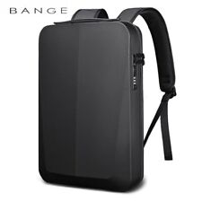 BANGE 15.6in Anti-theft locking Hard shell Laptop Backpack with USB port picture