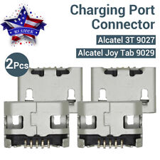 2Pack Micro USB Charging Port Dock Connector For Alcatel 3T 9027W/ Joy Tab 9029W picture