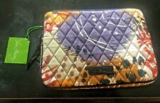 VERA BRADLEY E-Reader Kindle Sleeve, PAINTED FEATHERS Pattern NWT picture
