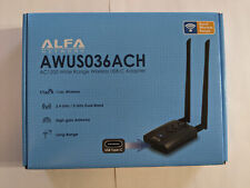 Alfa AWUS036ACH 802.11ac AC1200 867 Mbps dual band Wi-Fi USB Adapter picture