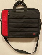 SwissGear Wenger Swiss Gear Anthem Laptop Bag w/ Shoulder Strap Black Red picture