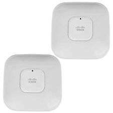 LOT OF 2 Cisco Aironet AIR-LAP1142N-A-K9 Dual Band Access Point 802.11a/g/n PoE picture