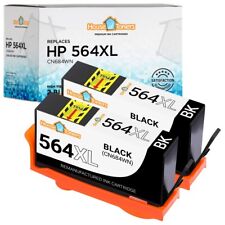 2PK for HP 564XL CN684WN Black Ink Cartridge for HP Officejet 4620 4622 picture