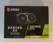 NEW MSI GeForce GTX Ventus XS 1660 Super OC Edition Graphics / Video Card picture
