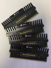 Corsair Vengeance 32GB RAM (4 x 8GB) DDR3 1600MHz Desktop Memory. USED. Tested picture