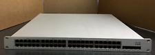 Cisco Meraki MS250-48FP-HW Gigabit Ethernet PoE UNCLAIMED Switch Single pwr sply picture
