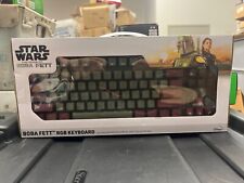 Geeknet Star Wars Boba Fett Wired Mechanical Gaming Keyboard 22VG-LUSW picture