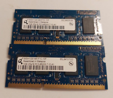 2GB ( 1GB X 2 ) Qimonda DDR3 1066 IMSH1GS14A1F1C-10F PC3-8500 SODIMM RAM MEMORY picture