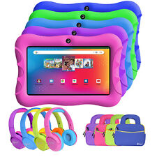 Contixo V9 7 inch Kids Tablet w/ Disney eBooks + Bluetooth Headphone &  Bag BLUE picture