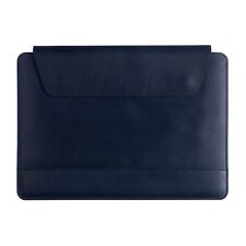 Handmade Genuine Leather macbook sleeve case for macbook air pro 12 13 15 blue picture