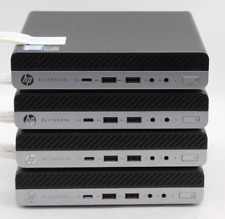 Lot of 4 HP EliteDesk 800 G3 DM 35W i5-7500T @ 2.70GHz 8GB No SSD/OS *Parts* picture