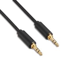 NXT Technologies 4 ft. 3.5mm to 3.5mm Audio Cable Male-Male Black 3/Pack picture