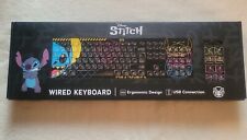 Culturefly Disney Stitch Wired Keyboard-Brand New Fast Shipping Hard To Find picture
