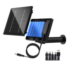 4W Solar Panel Charger Built in 18650 battery Mini Solar Power Charger 6v 5v USB picture