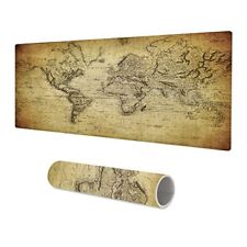 Large Gaming Desk Pad Waterproof PU Leather Desk Mat Antique Art XXL picture