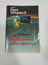 Sublogic 1983 A2-FS2 FLIGHT SIMULATOR II Pilots Handbook Flight Manual 1st Ed picture