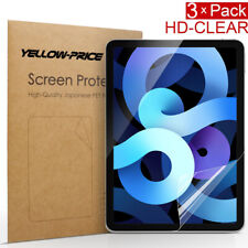 3X Crystal Clear (HD) LCD Screen Protector Saver Film For Apple iPad 6 5 4 3 2 picture