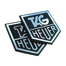 Tag Heuer - Sticker Case Badge Emblem Decal - TWO Emblems  picture