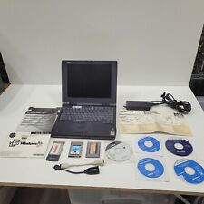 VINTAGE DELL LATITUDE CPT Celeron 600 128 Meg 6 Gig HD Dual Boot CD-ROM picture