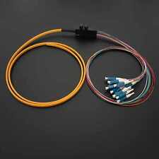 12 Fiber LC UPC SingleMode Ribbon Fiber Optic Pigtail SM 9/125 Optical Pigtail picture