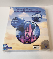 Walt Disney World Explorer 25th Anniversary (MAC CD-ROM, 1996, Big Box) Sealed picture