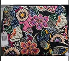 Vera Bradley Factory Style Slim Laptop Sleeve Case - KAUAI Pattern - New W/ Tags picture