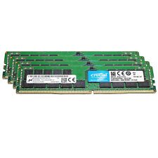 LOT OF 4PCS Crucial CT32G4RFD432A 128GB 4x 32GB 3200MHz DDR4 RDIMM Server Memory picture