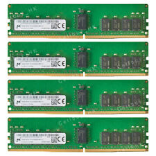 Micron 64GB 4X16GB 2RX8 DDR4-25600R 3200MHZ ECC Registered Server RDIMM Memory picture