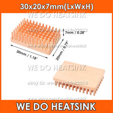 5/10pcs DIY Useful 100% Pure Copper Heatsink Without or With Thermal Tape picture