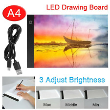 A4 USB LED Artist Tattoo Stencil Board Light Box Tracing Drawing Board Pad Table picture