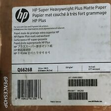 HP Super Heavyweight Plus Matte Paper, 24''x100 ft, Ultra White, Q6626B, 1 ROLL picture