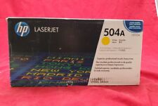 HP 504A, CE252A, Yellow Toner, Yields 7k, Brand New Sealed Genuine picture