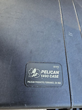  Pelican 1490 Waterproof Protector Laptop Case, NO Key Made in U.S.A. Black picture