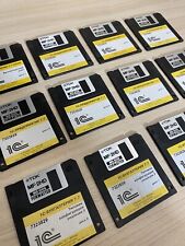 12 floppy disks TDK MF-2HD antique old set picture