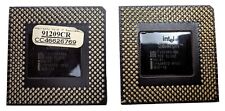 Lot of 2 Vintage Intel Celeron FV524RX466 SL3EH / FV524RX400 SL3A2 CPU Processor picture