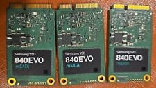 Lot Of 3 Samsung 840 EVO 120GB mSATA SSD MZ-MTE120 1 New 2 Pre Installed picture