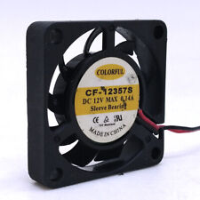 7mm slim mini small fan 3.5cm 3507 12V ultra-thin silent fan CF-12357S cooling  picture